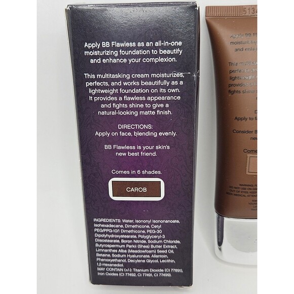 Younique BB cream Complexion Enhancer in Shade Carob 50ml New in Box - Picture 4 of 7